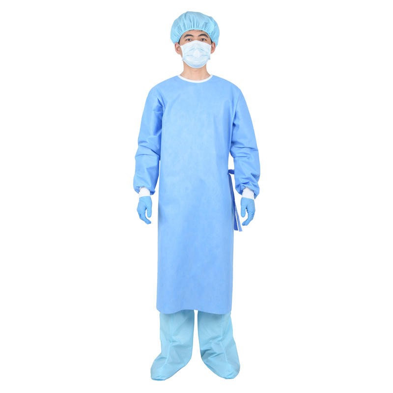 Disposable Surgical Gowns Manufacturer Surgical Gowns Level 3 40G Ultrasonic Seam Level 4 Surgical Gown