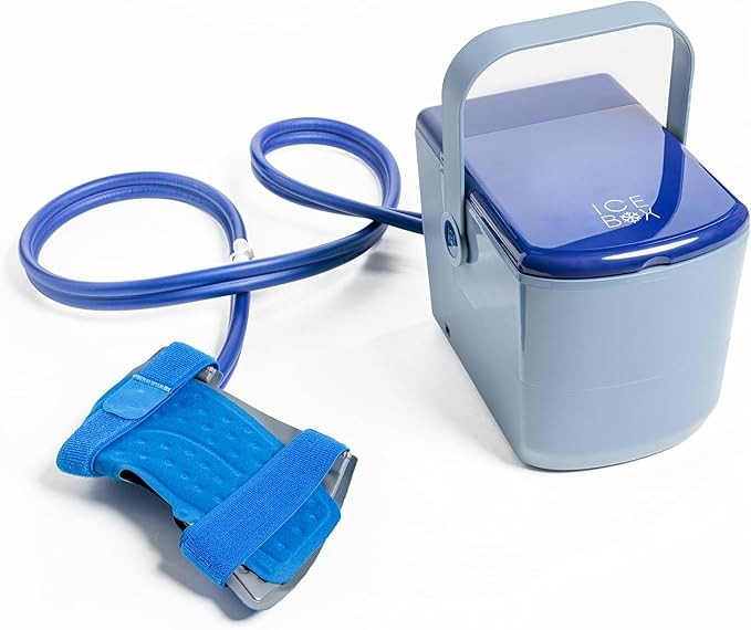 Ice Box Cold Therapy ™膝系は疼痛緩和、波状の外形パッド、冷間延長、プログラミングタイマー、術後/回復、長期緩和に用いられる