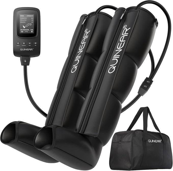 QUINEAR professional continuous air compression therapy system to improve blood circulation and massage.